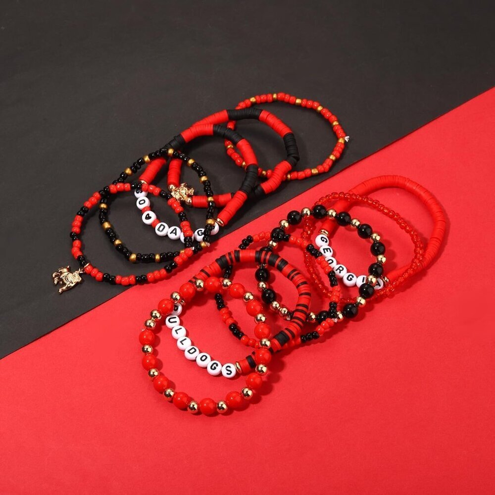 Game Day Stackable Bracelets College Football Tea… - image 7